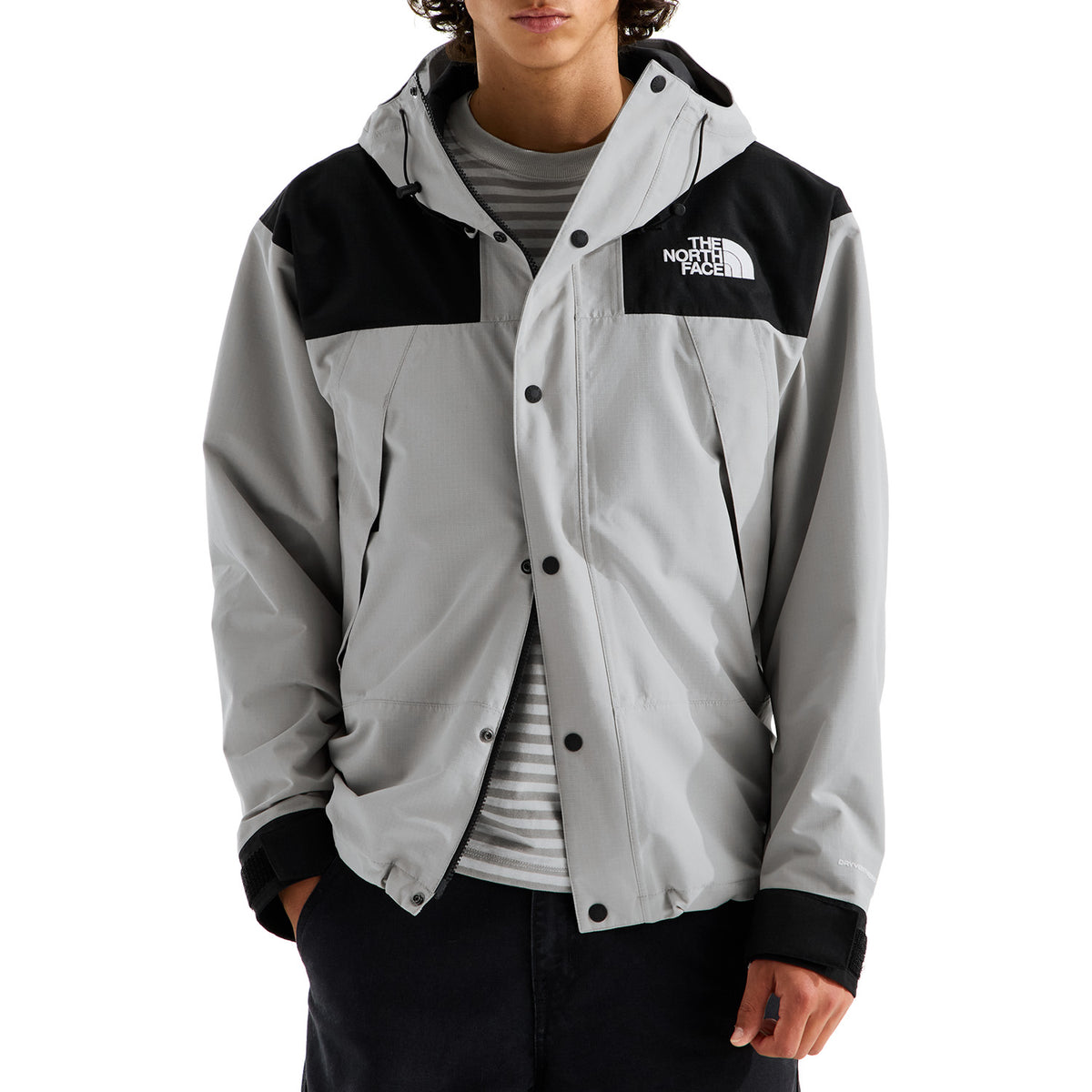 The North Face DryVent Mono Mountain Jacket - Men's Stone Slab/TNF Black