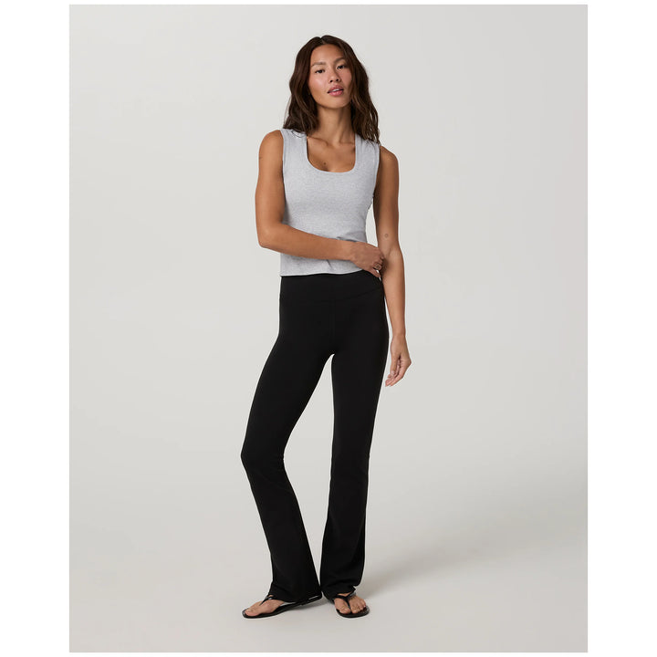 Vuori Halo Essential Scoop Tank Top - Women's Pale Grey Heather