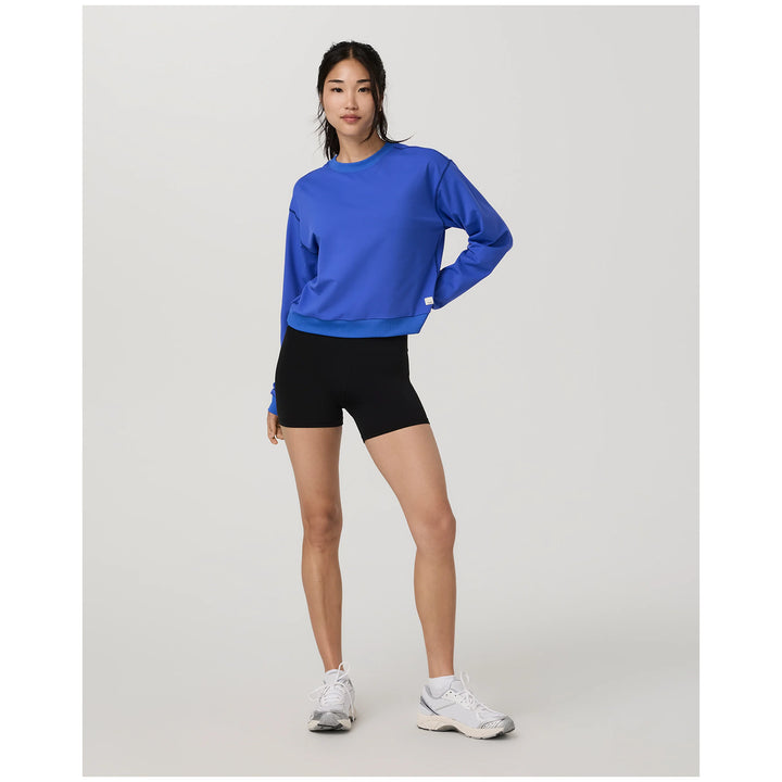 Vuori Halo Modern Crew - Women's Electric Blue