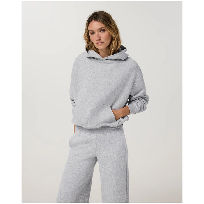 Vuori Sedona Classic Pullover Hoodie - Women's Light Heather Grey