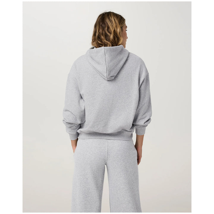 Vuori Sedona Classic Pullover Hoodie - Women's Light Heather Grey