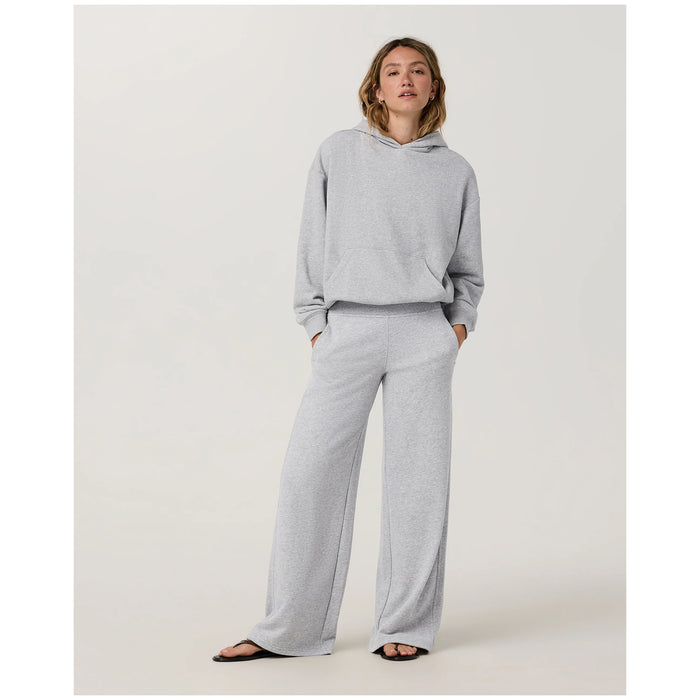 Vuori Sedona Classic Pullover Hoodie - Women's Light Heather Grey