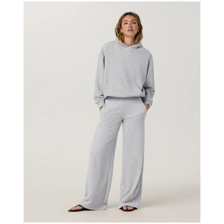 Vuori Sedona Classic Pullover Hoodie - Women's Light Heather Grey