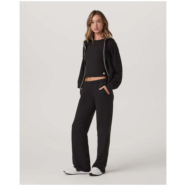 Vuori Halo Modern Straight Leg Pants - Women's Solid Black