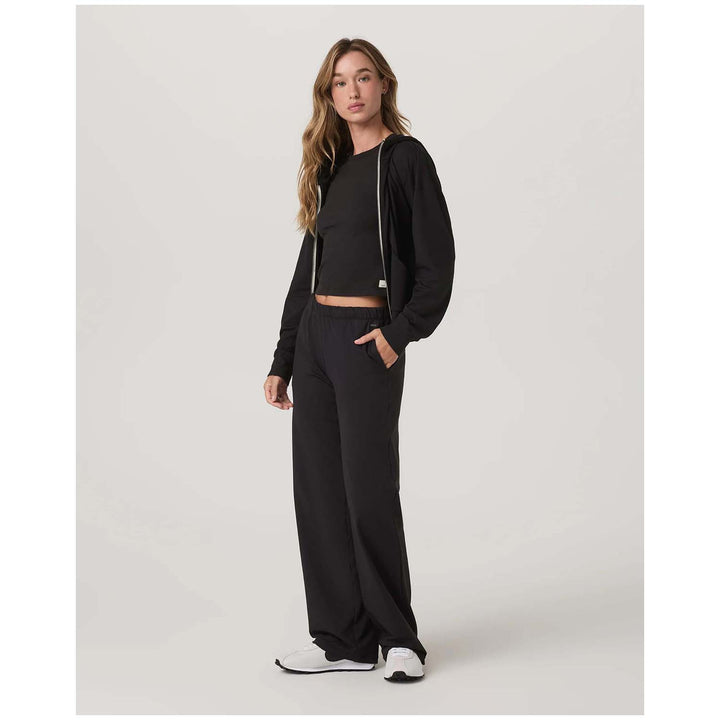 Vuori Halo Modern Straight Leg Pants - Women's Solid Black