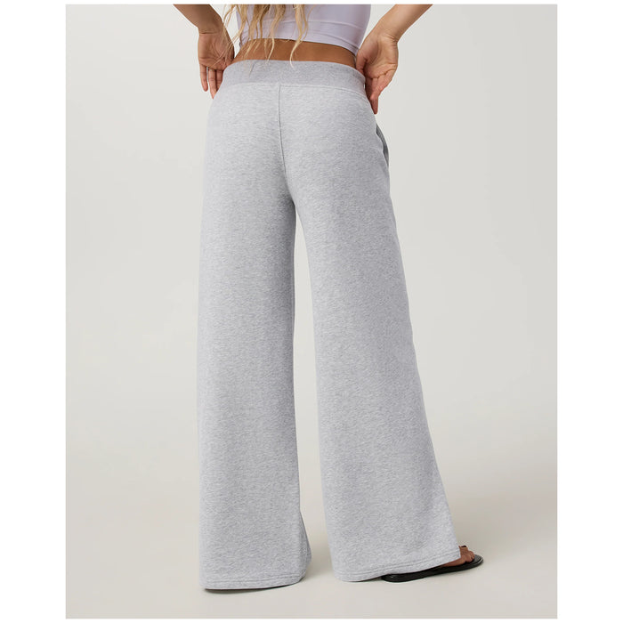 Vuori Sedona Midrise Wideleg Sweatpants - Women's Light Heather Grey