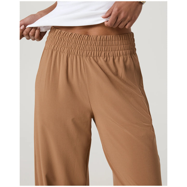 Vuori Villa Wideleg Short Pants - Women's Tobacco Brown