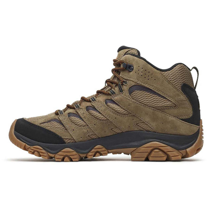 Merrell Moab 3 Mid WP Wide Width Shoes - Men's Olive/Gum