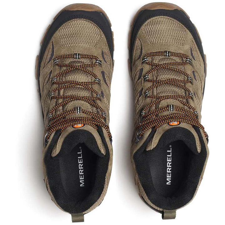 Merrell Moab 3 Mid WP Wide Width Shoes - Men's Olive/Gum