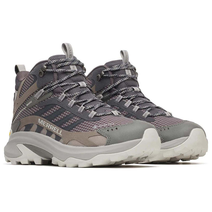 Merrell Moab Speed 2 Mid GORE-TEX Wide Width Shoes - Men's Asphalt