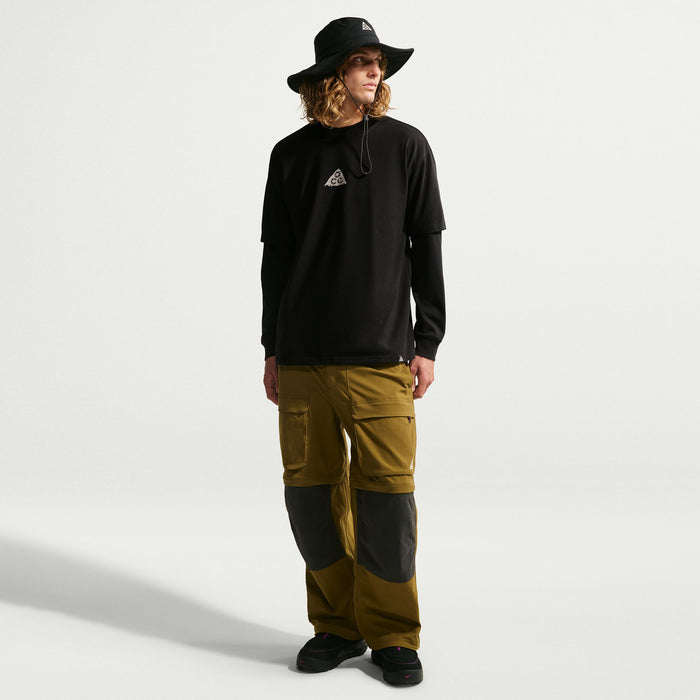 Nike ACG Dri-FIT LSE Stacked Rocks T-Shirt - Men's Black/Lt Orewood Brown