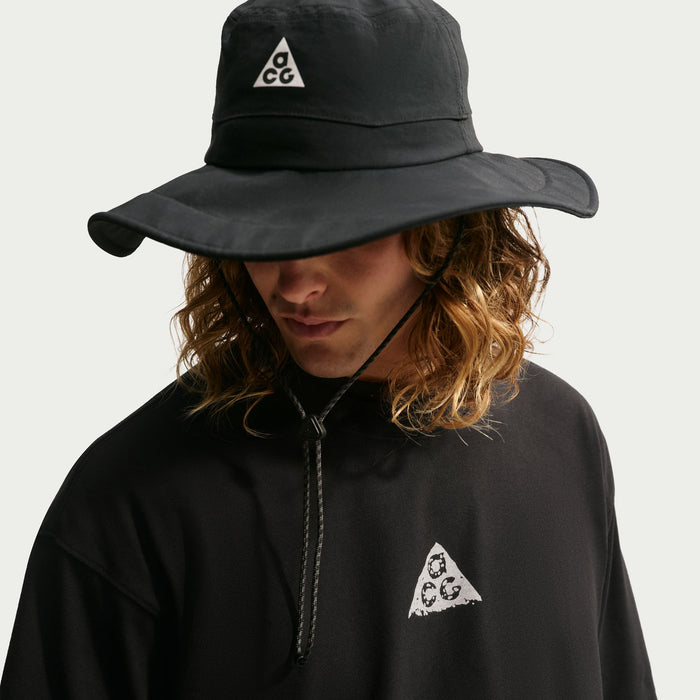 Nike ACG Dri-FIT LSE Stacked Rocks T-Shirt - Men's Black/Lt Orewood Brown