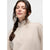 Prana Shea Soft Relaxed Half Zip Up - Women's Almond