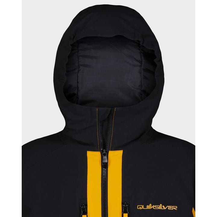 Quiksilver Shadow Color Block Jacket - Boys' Radiant Yellow