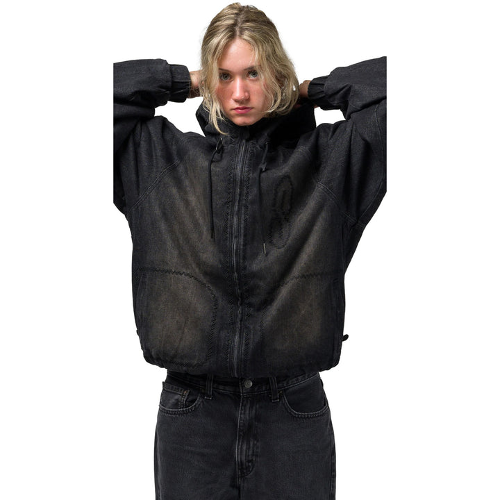 Souvenir Denim Bomber - Unisex Black