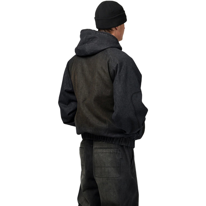 Souvenir Denim Bomber - Unisex Black