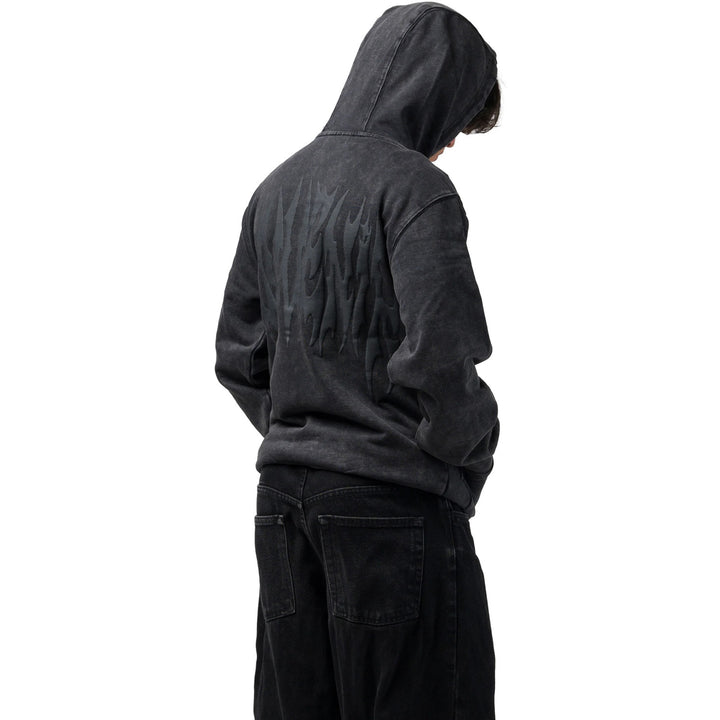 Souvenir Dirty Zip Hoody - Men's Dirty Black