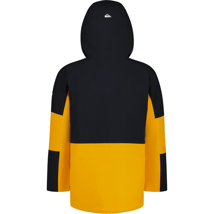 Quiksilver Shadow Color Block Jacket - Boys' Radiant Yellow
