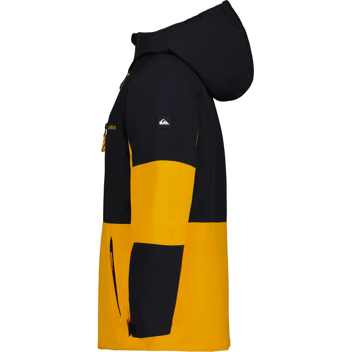Quiksilver Shadow Color Block Jacket - Boys' Radiant Yellow