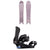 Nitro FinTwin Snowboard + Fate Snowboard Bindings - Women's 2027