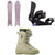 Nitro FinTwin Snowboard + Fate Snowboard Bindings + Crown Boa Snowboard Boots - Women's 2027