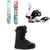 Nitro Lectra Abstract Snowboard + Talent Snowboard Bindings + Flora Boa Snowboard Boots - Women's 2027