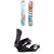 Nitro Lectra Abstract Snowboard + Cosmic Snowboard Bindings - Women's 2027