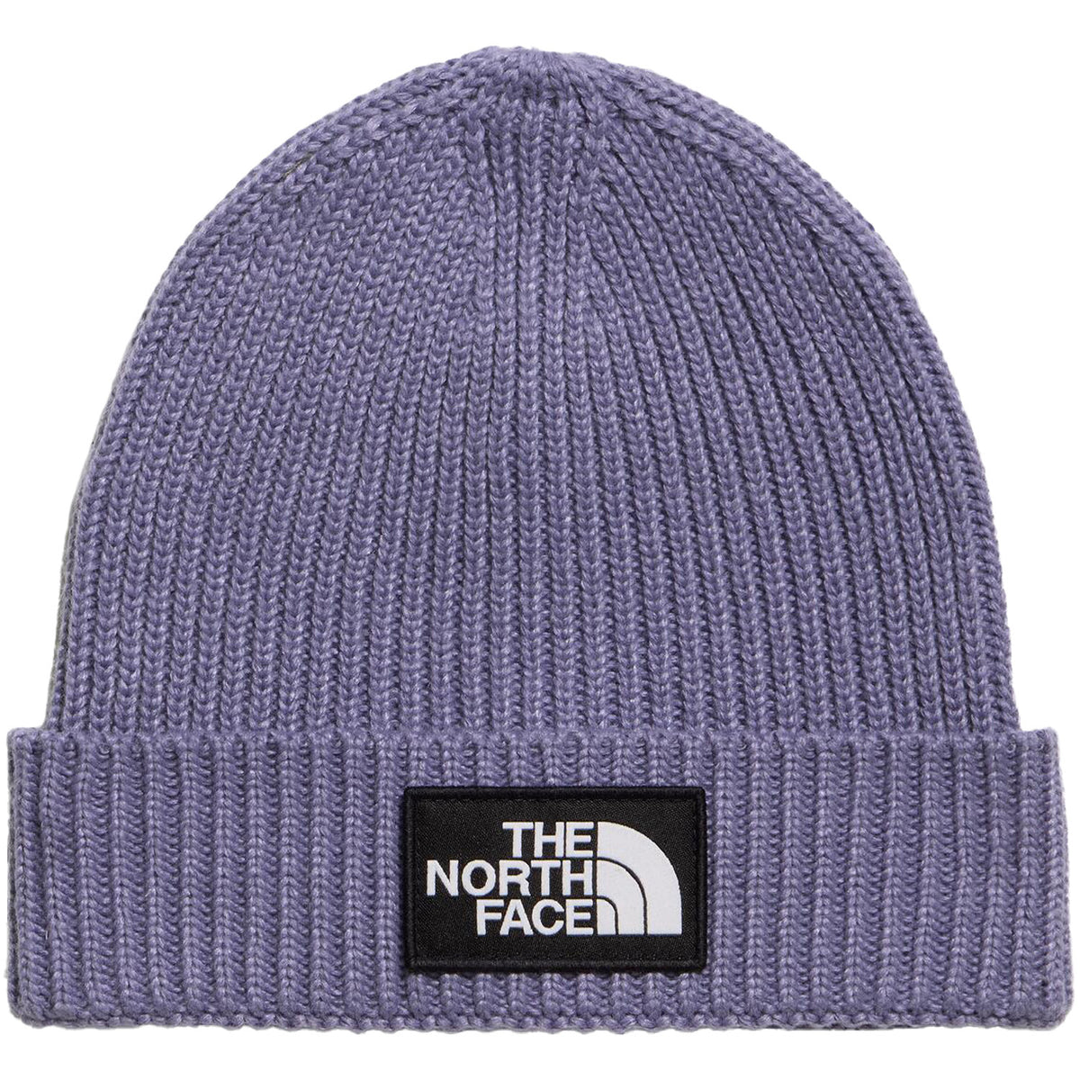 The North Face Logo Box Cuffed Beanie - Kids' Grounded Plum