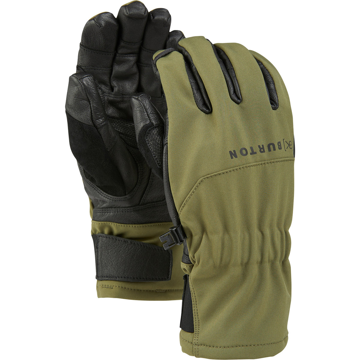 Burton AK Tech Gloves Dried Moss