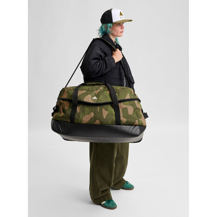 Burton Flight Attendant 90L Duffle Bag Keel Camo