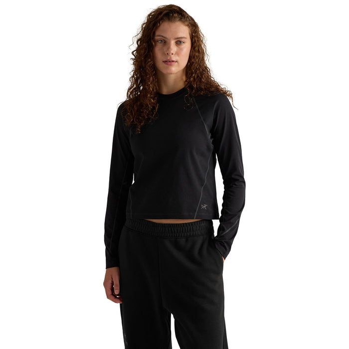Arc'teryx Rula Long-Sleeve T-Shirt - Women's Black/Cloud