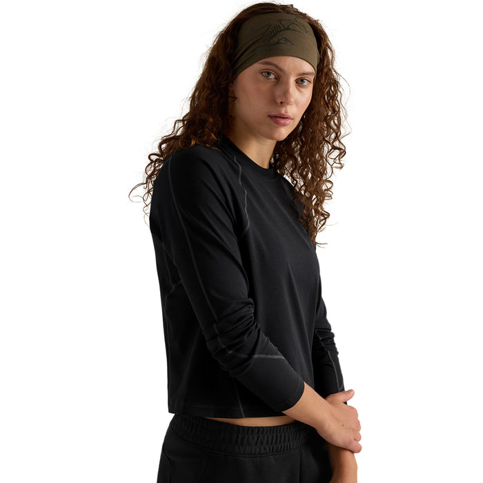 Arc'teryx Rula Long-Sleeve T-Shirt - Women's Black/Cloud