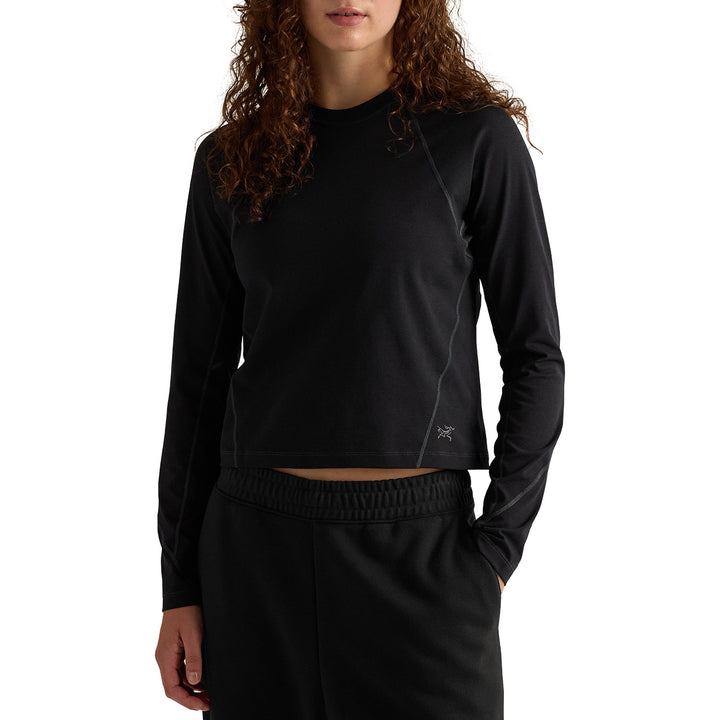 Arc'teryx Rula Long-Sleeve T-Shirt - Women's Black/Cloud
