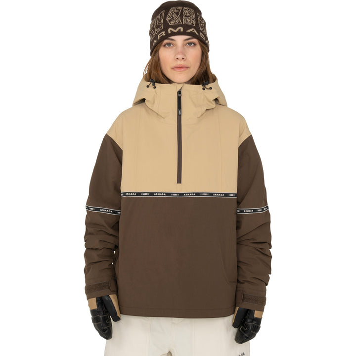 Armada Madaket 2L Insulated Anorak Jacket - Women's Grizzly/Incense