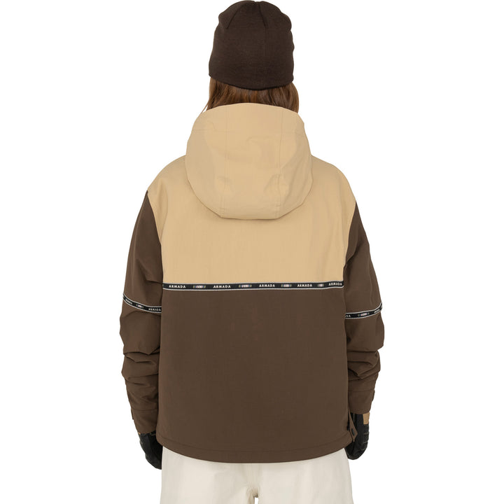 Armada Madaket 2L Insulated Anorak Jacket - Women's Grizzly/Incense