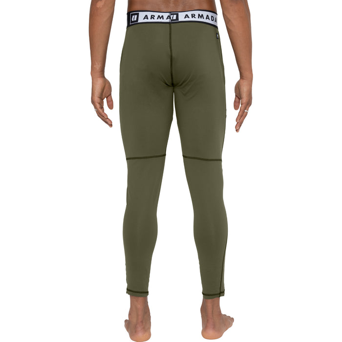 Armada Hoopler Baselayer Bottom - Men's Olive