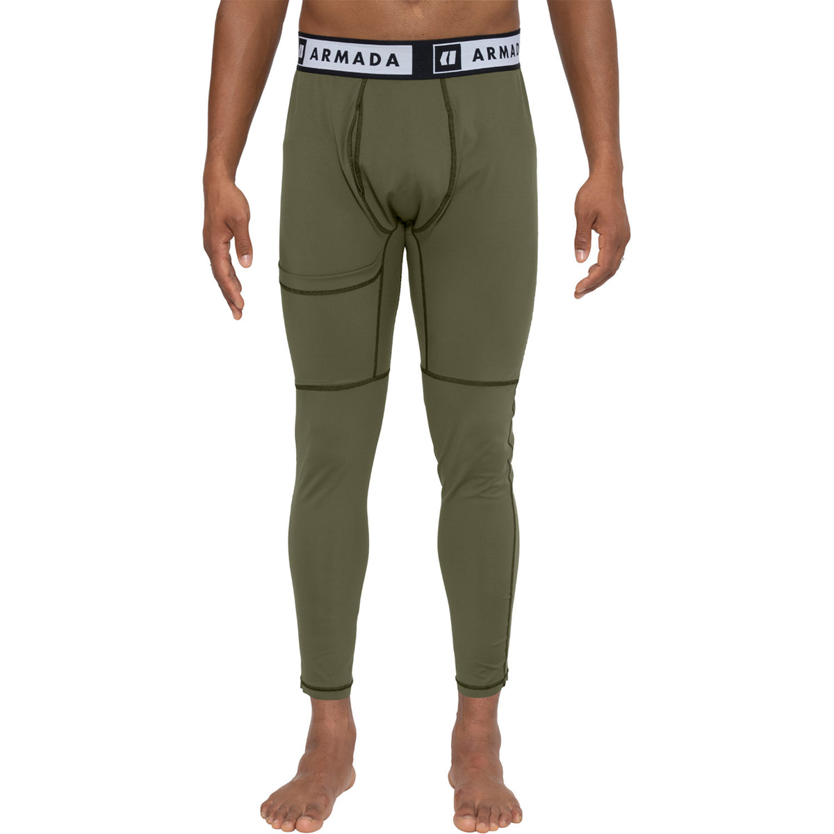 Armada Hoopler Baselayer Bottom - Men's Olive