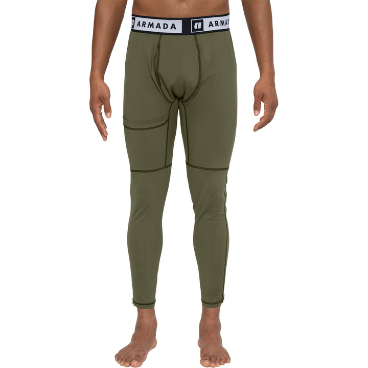 Armada Hoopler Baselayer Bottom - Men's Olive