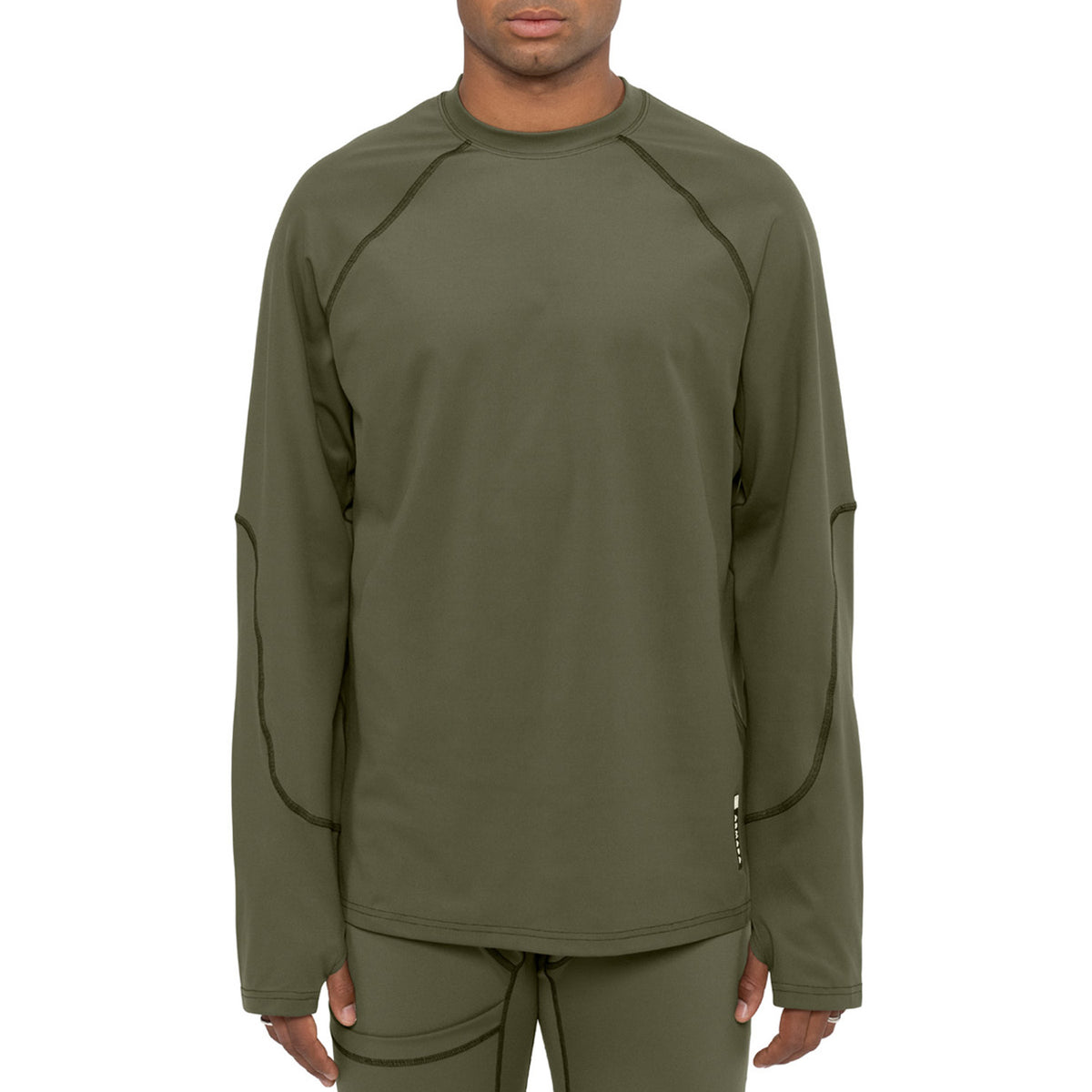 Armada Hoopler Baselayer Top - Men's Olive