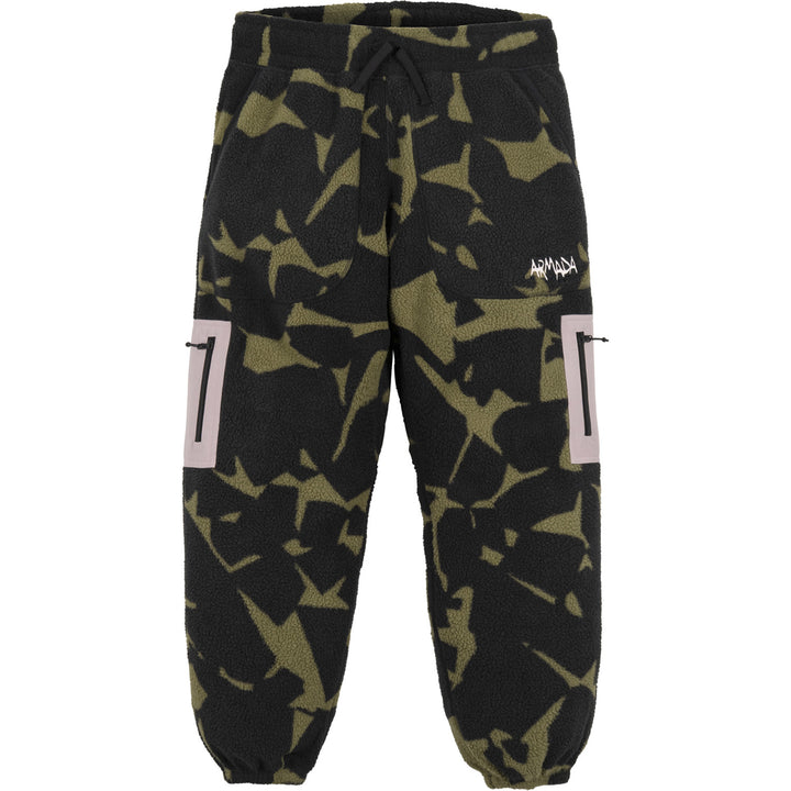Armada Klatch Fleece Pants - Unisex Iceberg Lettuce/Icee Rose