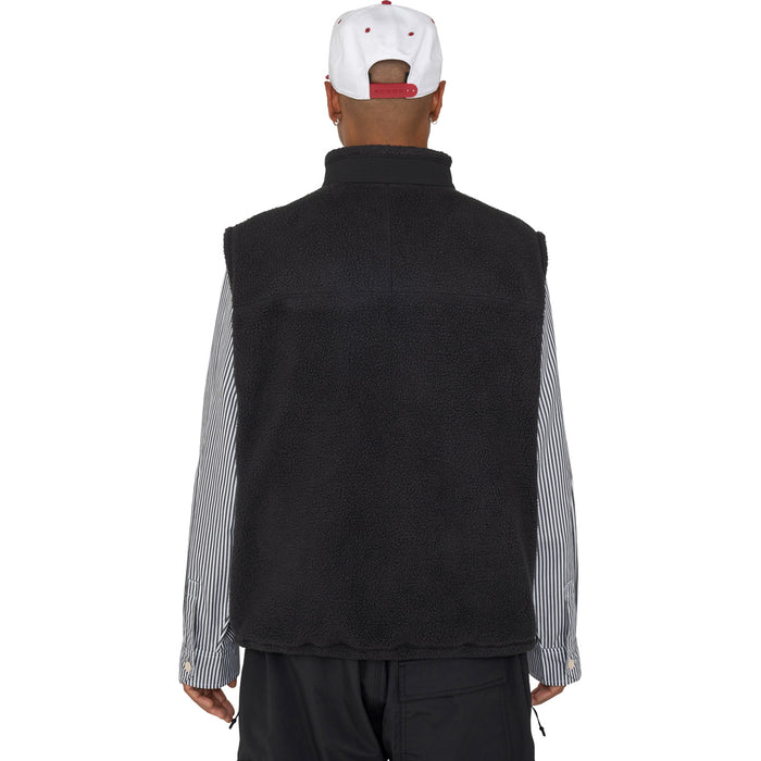 Armada Klatch Fleece Vest - Unisex Black