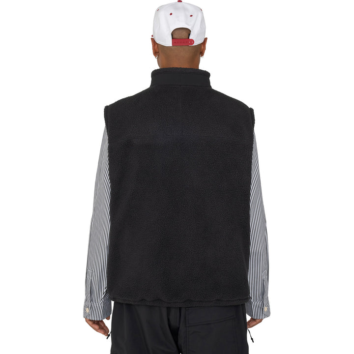 Armada Klatch Fleece Vest - Unisex Black