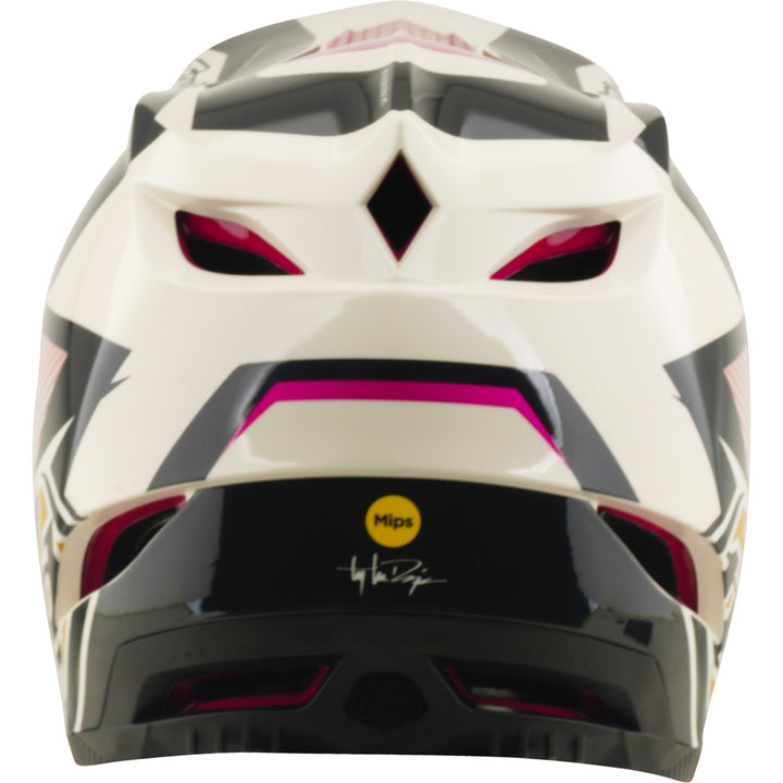 Troy Lee Designs D4 Polyacrylite MIPS Bike Helmet Turbo Acid/Fuchsia