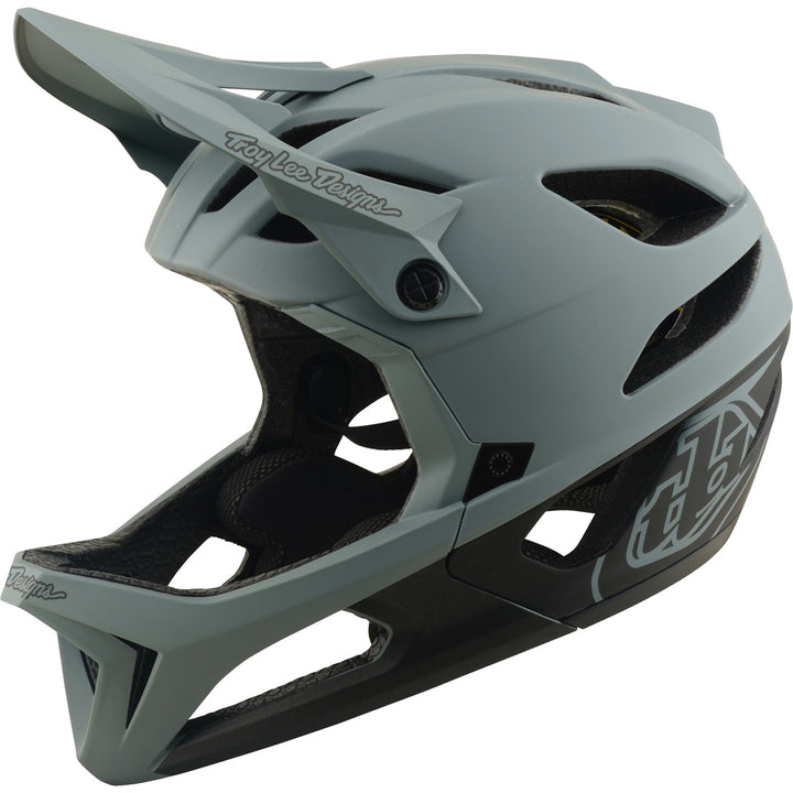 Troy Lee Designs Stage MIPS Bike Helmet Drone Gray/Charcoal