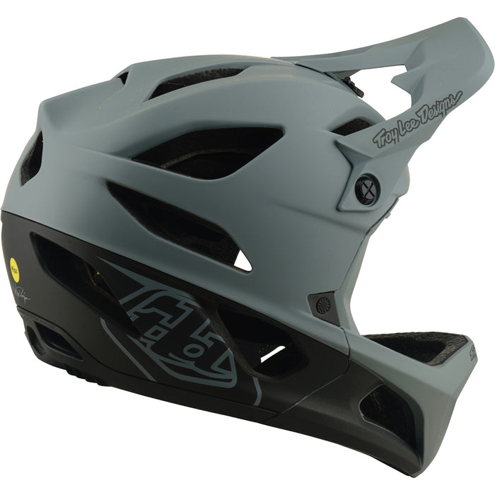 Troy Lee Designs Stage MIPS Bike Helmet Drone Gray/Charcoal