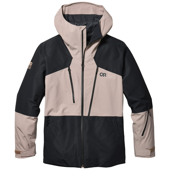 Outdoor Research Powderverse Jacket - Men's Pro Khaki/Black