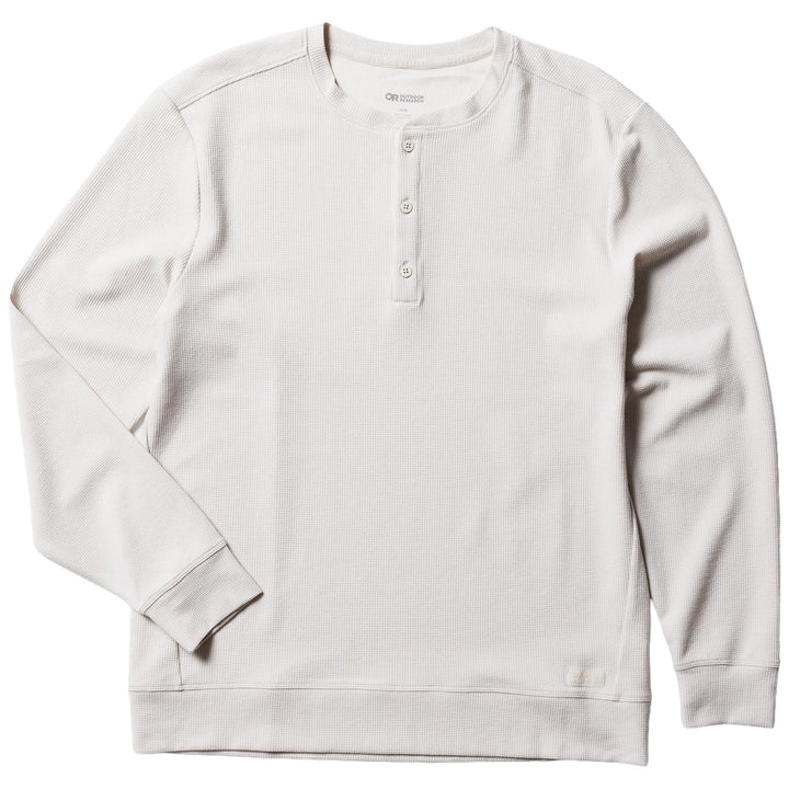Outdoor Research Eclipse Waffle Long Sleeve Henley - Men's Oyster