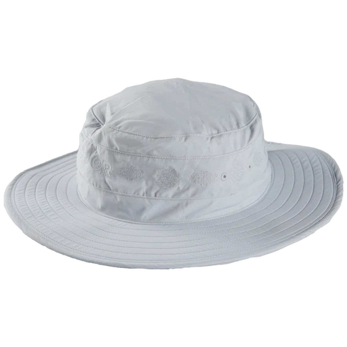 Outdoor Research Solar Roller Sun Hat - Women's Titanium-Rice Embroidery