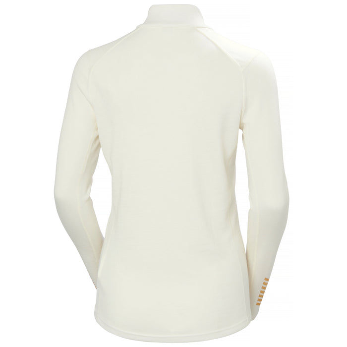 Helly Hansen Lifa Merino Midweight Graphic 1/2 Zip Top - Women's Snow Monogram AOP