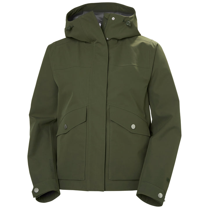 Helly Hansen Skyline Rain Jacket - Women's Just Olive
